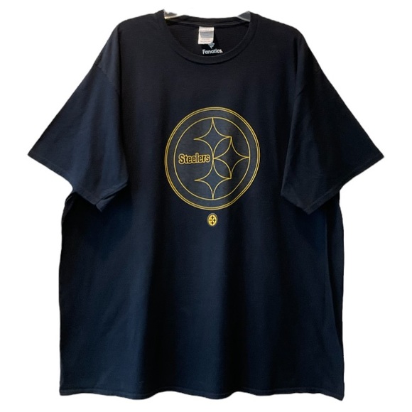 Steelers T-shirt Pittsburgh Football Graphic Short Sleeve Black Yellow Size 3XL - Picture 5 of 13